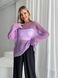 Oversized mohair sweater Lilac SKY photo 8