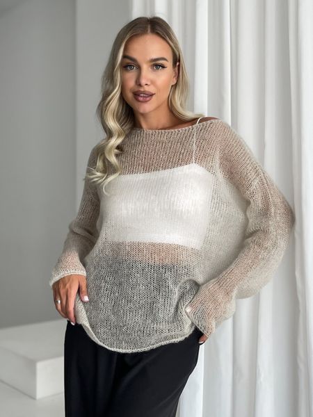 Oversized mohair sweater SKY photo